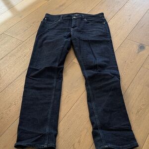 7 For All Mankind Men's Black Jeans